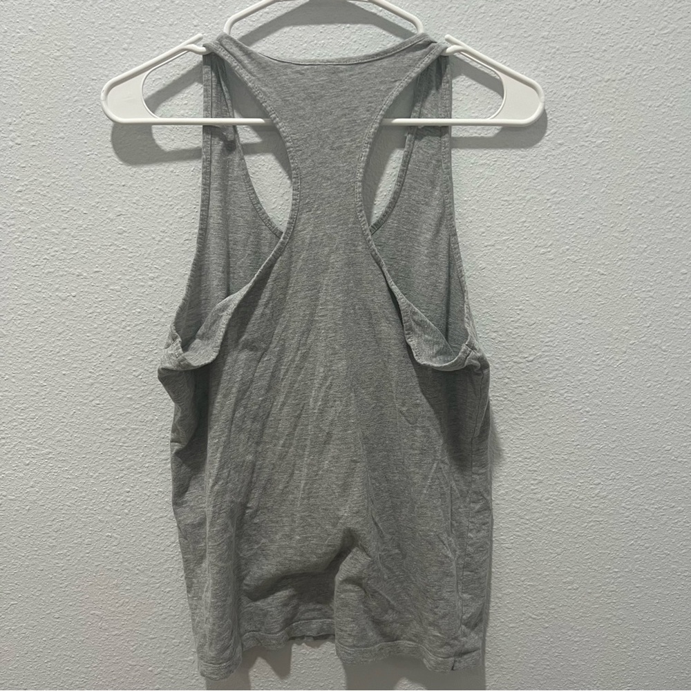 Fabletics Grey Racerback Tank Top M - Picture 5 of 5